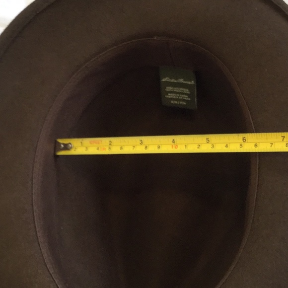 EDDIE BAUER WOOL Western Hat Brown - Picture 9 of 9